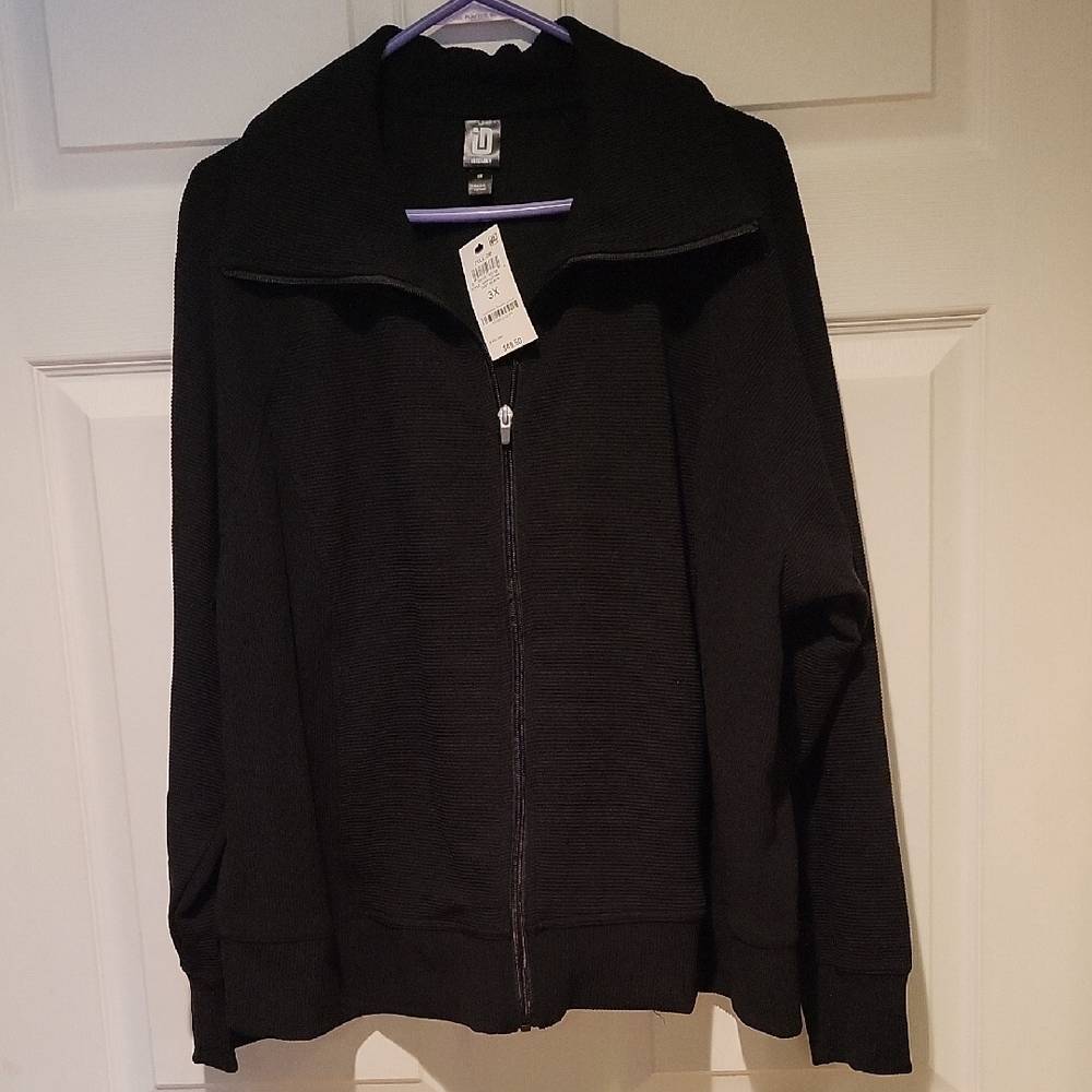 Ideology Black Full Zip Jacket